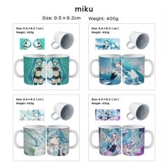 7 Styles 400ML Hatsune Miku Cartoon Cup Anime Ceramic Mug
