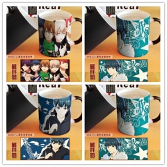 3 Styles C-Station Cartoon Pattern Ceramic Cup Anime Changing Color Ceramic Mug