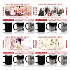 5 Styles Natsume Yuujinchou Cartoon Pattern Ceramic Cup Anime Changing Color Ceramic Mug