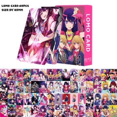 5.4*8.5CM 60PCS/SET OSHI NO KO Anime Paper Lomo Card