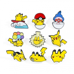 9 Styles Pokemon Detective Pikachu Anime Brooch