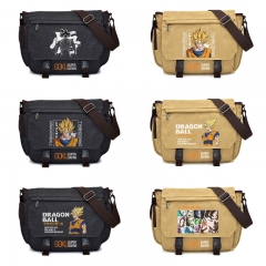 7 Styles Dragon Ball Z Cartoon Canvas Shoulder Bag Anime Messenger Bag