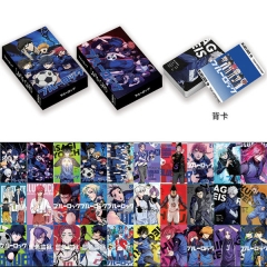 5.4*8.5CM 30PCS/SET Blue Lock Anime Paper Lomo Card