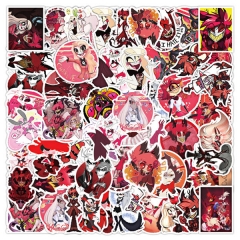 50PCS/SET Hazbin Hotel Cartoon DIY Anime Sticker
