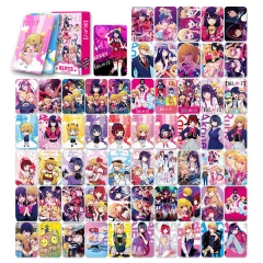 5.4*8.5CM 60PCS/SET OSHI NO KO Anime Paper Lomo Card+ Sticker
