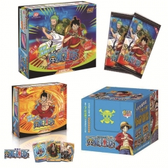26 Styles One Piece SSR Paper Anime Mystery Surprise Box Playing Card