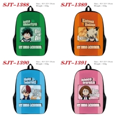 4 Styles My Hero Academia Cosplay Cartoon Canvas Students Backpack Anime Bag