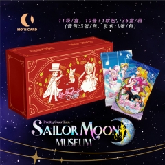 3 Styles Pretty Soldier Sailor Moon SSR Paper Anime Mystery Surprise Box Playing Card