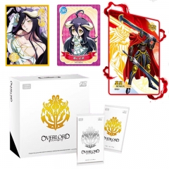 2 Styles Overlord SSR Paper Anime Mystery Surprise Box Playing Card