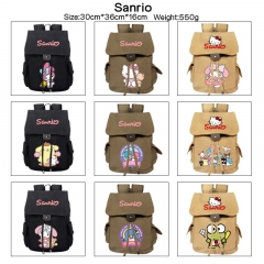 15 Styles Sanrio Cosplay Cartoon Canvas Students Backpack Anime Bag