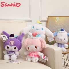 22CM 5 Styles Sanrio Mymelody Kuromi Cinnamoroll Anime Plush Toy