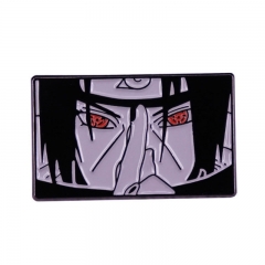 Naruto Uchiha Sasuke Anime Alloy Pin Brooch