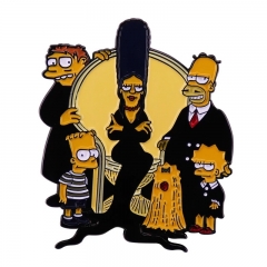 The Simpsons Anime Alloy Pin Brooch