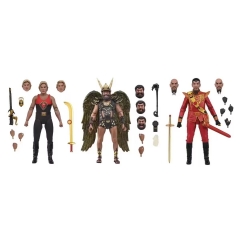 3 Styles 7inch NECA Gate Keepers Flash Gordon PVC Anime Action Figure Toy