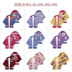 10 Styles The Amazing Digital Circus Anime 97% Polyester+3% Spandex Material Kimono Cloak