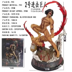 Attack on Titan Eren Jaeger PVC Anime Figure Model Toy
