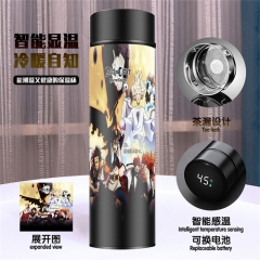 With Electric Black Clover Temperature Intelligentize Displayer Anime Vacuum Cup