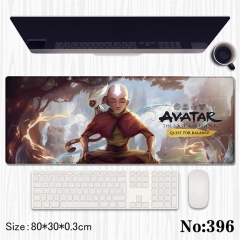 2 Styles 80*30*0.3CM Avatar The Last Airbender Cartoon Anime Mouse Pad