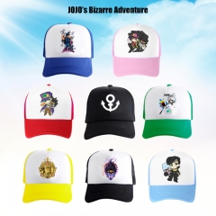 15 Styles JoJo's Bizarre Adventure Cartoon Anime  Baseball Cap Hat