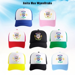 8 Styles Anita Max WynnDrake Cartoon Anime  Baseball Cap Hat