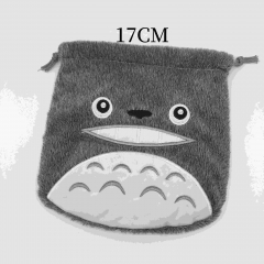 17CM My Neighbor Totoro Cartoon Anime Plush Drawstring Bag