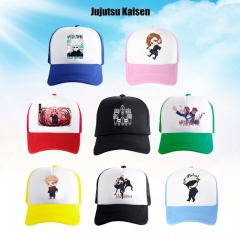 12 Styles Jujutsu Kaisen Cartoon Anime Baseball Cap Hat