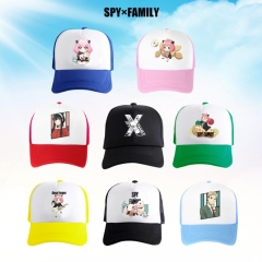 17 Styles SPY×FAMILY Cartoon Anime Baseball Cap Hat