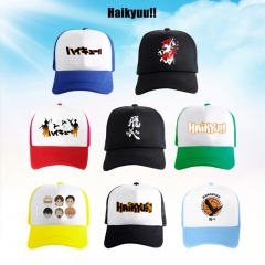 18 Styles Haikyuu Cartoon Anime Baseball Cap Hat