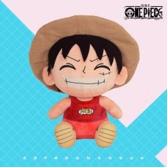 6 Sizes One Piece Monkey D Luffy Cartoon Anime Plush Toy Doll