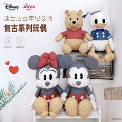 4 Styles Winnie the Pooh Minnie Mouse Mickey Mouse Cartoon Anime Plush Toy Doll