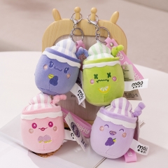 6 Styles Milk Tea Boba Anime Plush Toy Pendant