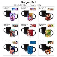 11 Styles Dragon Ball Z Cartoon Pattern Ceramic Cup Anime Changing Color Ceramic Mug