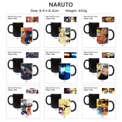 12 Styles Naruto Cartoon Pattern Ceramic Cup Anime Changing Color Ceramic Mug