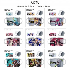 9 Styles AOTU Cartoon Cup Anime Ceramic Mug