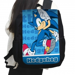 2 Styles Sonic the Hedgehog Cartoon Anime Backpack Bag