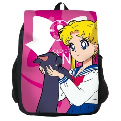 Pretty Soldier Sailor Moon Cartoon Anime Backpack Bag