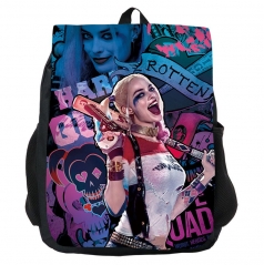 3 Styles Harley Quinn Movie Cartoon Anime Backpack Bag