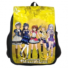 The iDOLM@STER Million Live Cartoon Anime Backpack Bag