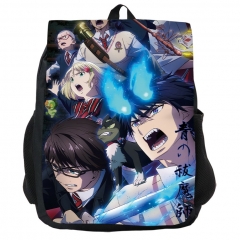 Ao no Exorcist Cartoon Anime Backpack Bag