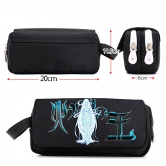 2 Styles The Fire Hunter Cartoon Canvas For Student Anime Pencil Bag