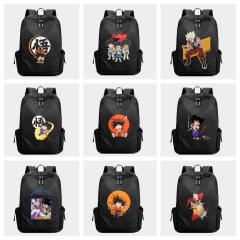 36 Styles Dragon Ball Z Cartoon Character Anime Backpack Bag