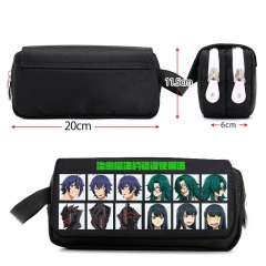 The Wrong Way to Use Healing Magic Cartoon Canvas For Student Anime Pencil Bag