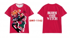 Burn the Witch Short Sleeve Cartoon Anime T Shirt