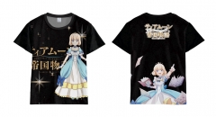 Tearmoon Empire Short Sleeve Cartoon Anime T Shirt