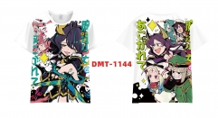Gushing over Magical Girls Short Sleeve Cartoon Anime T Shirt