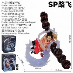 20.5cm One Piece SP Monkey D. Luffy Anime PVC Figure Model Doll Toy