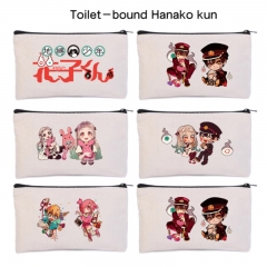 5 Styles Toilet-Bound Hanako-kun Anime Canvas Pencil Bag