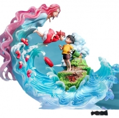 Miyazaki Hayao Ponyo On The Cliff Anime PVC Figures