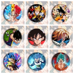 15 Styles Dragon Ball Z Cartoon Anime Alloy Pin Brooch