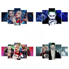 13 Styles Suicide Squad Wall Picture Five Couplets Anime Art Print Poster (No Frame)